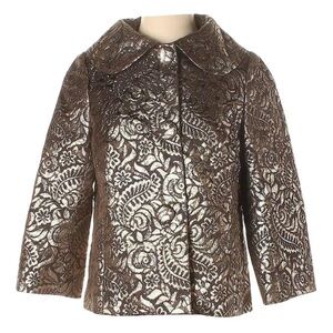 Banana Republic Metallic Floral Jacket